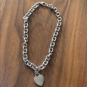 Tiffany Heart Tag Necklace